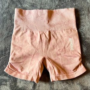 GYMSHARK instinct booth short - pale pink